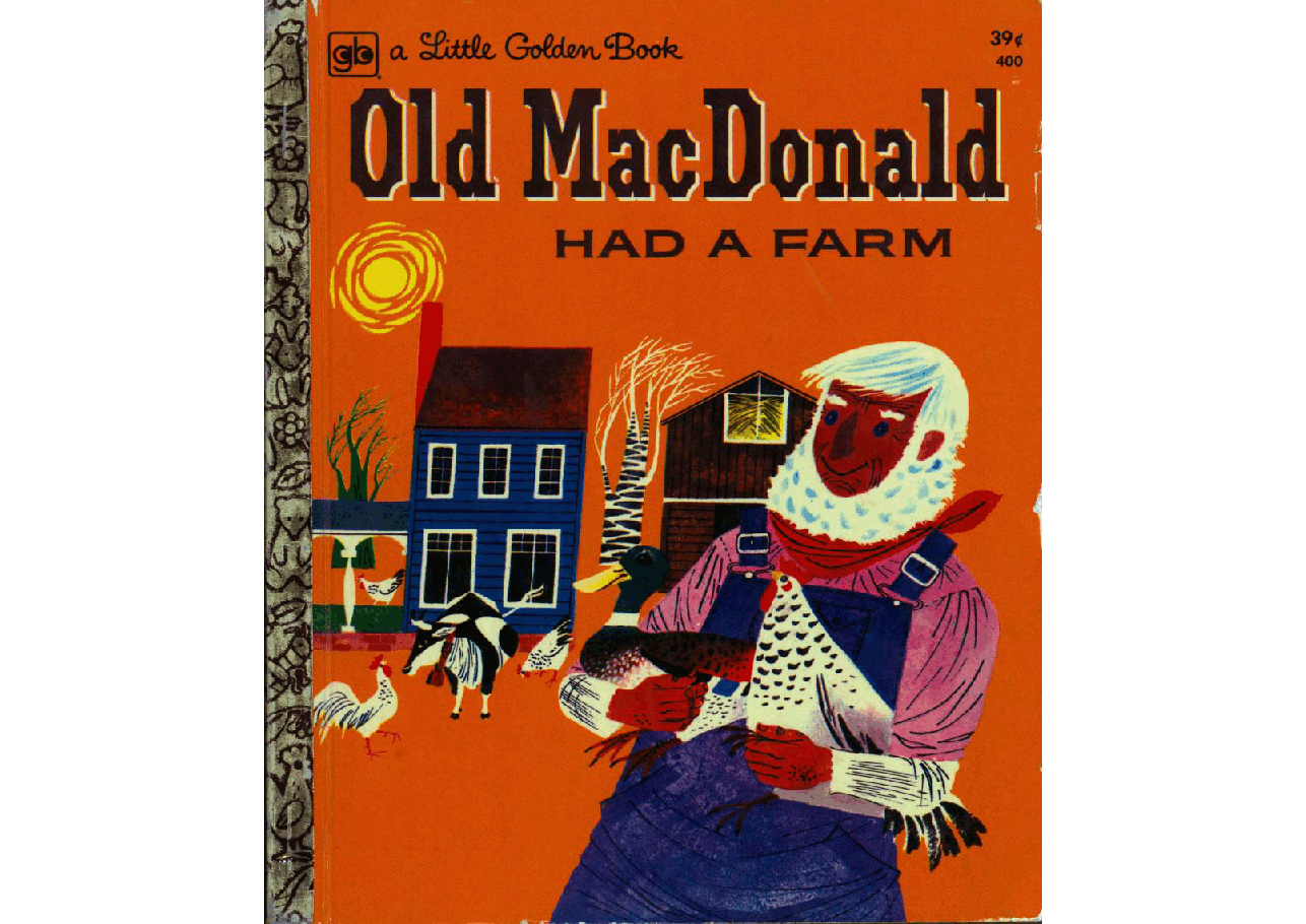 名家精选英语绘本Little Golden Book 0398 - Quick Draw McGraw (1960) (Freckled Derelict)(1).pdf,第1页预览