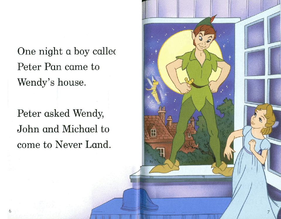 启蒙英语绘本Peter Pan.pdf,第4页预览