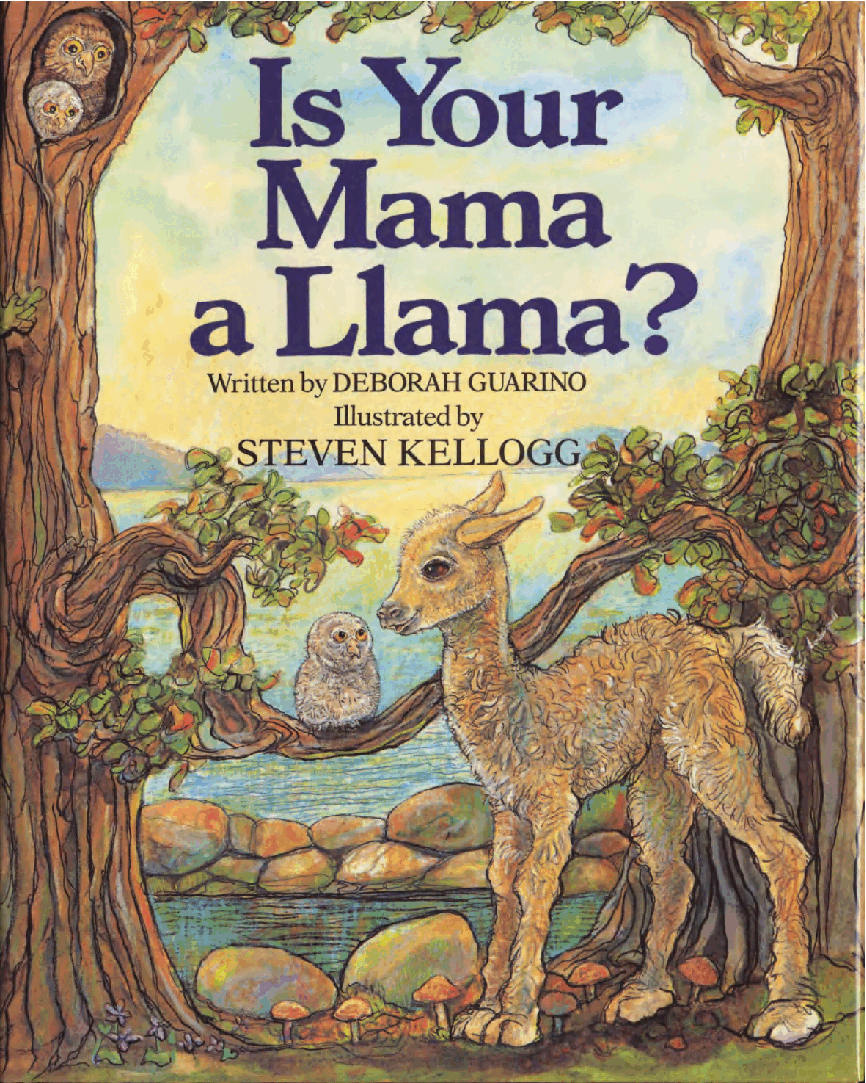 世界TOP50初级启蒙绘本Is Your Mama a Llama.pdf,第1页预览
