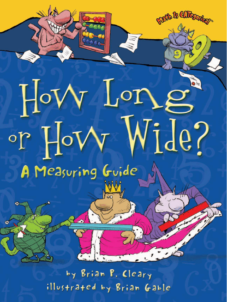 高清彩绘英文原版绘本How Long or How Wide - A Measuring Guide.pdf,第1页预览