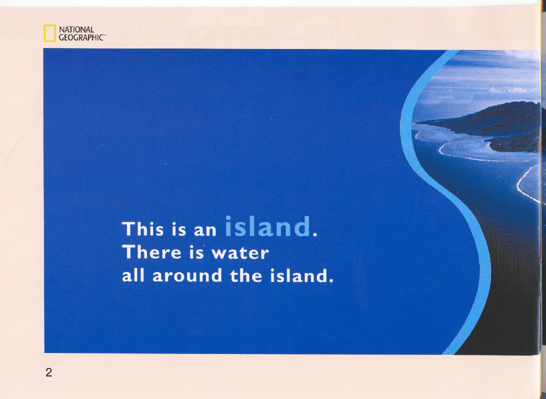 国家地理少儿百科入门级Emergent15 this is an island 课文.pdf,第4页预览