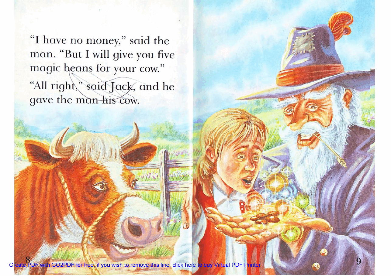 启蒙英语绘本jack & beanstalk.pdf,第4页预览