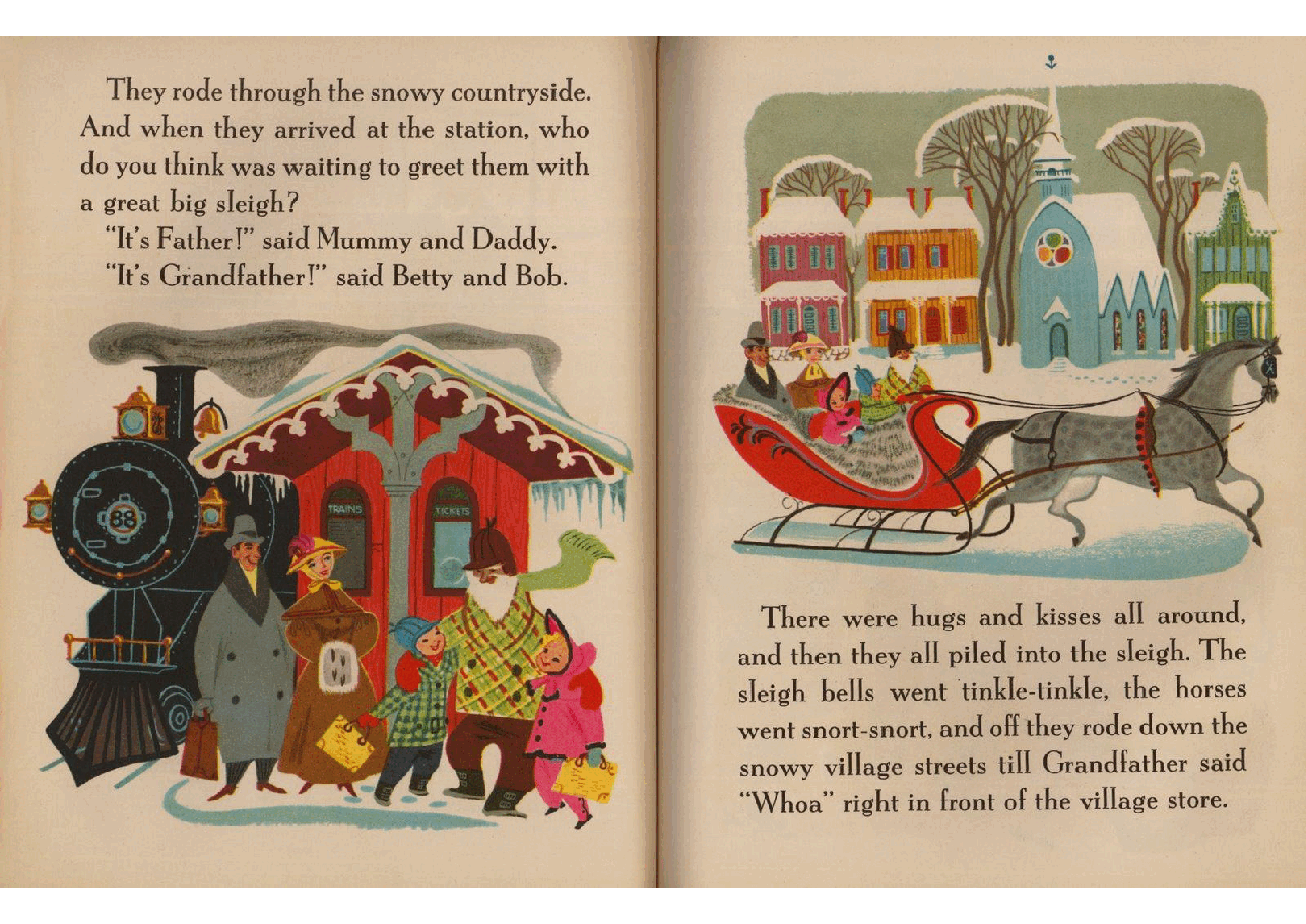 名家精选英语绘本Little Golden Book 0095 - Christmas In The Country (1950) (goldengems).pdf,第4页预览