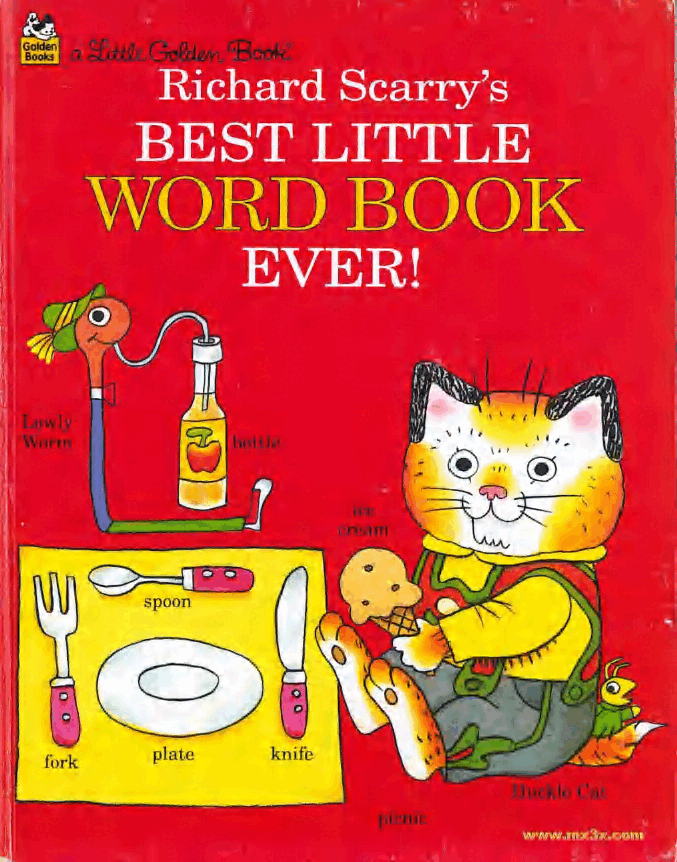 理查德斯凯瑞忙忙碌碌镇系列绘本16册[Richard_Scarry]Best Word Book Ever.pdf，第1页预览