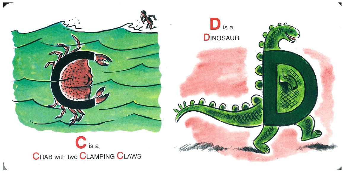 好奇的乔治英文绘本系列Curious George's ABCs written by H. A. Rey.pdf，第3页预览