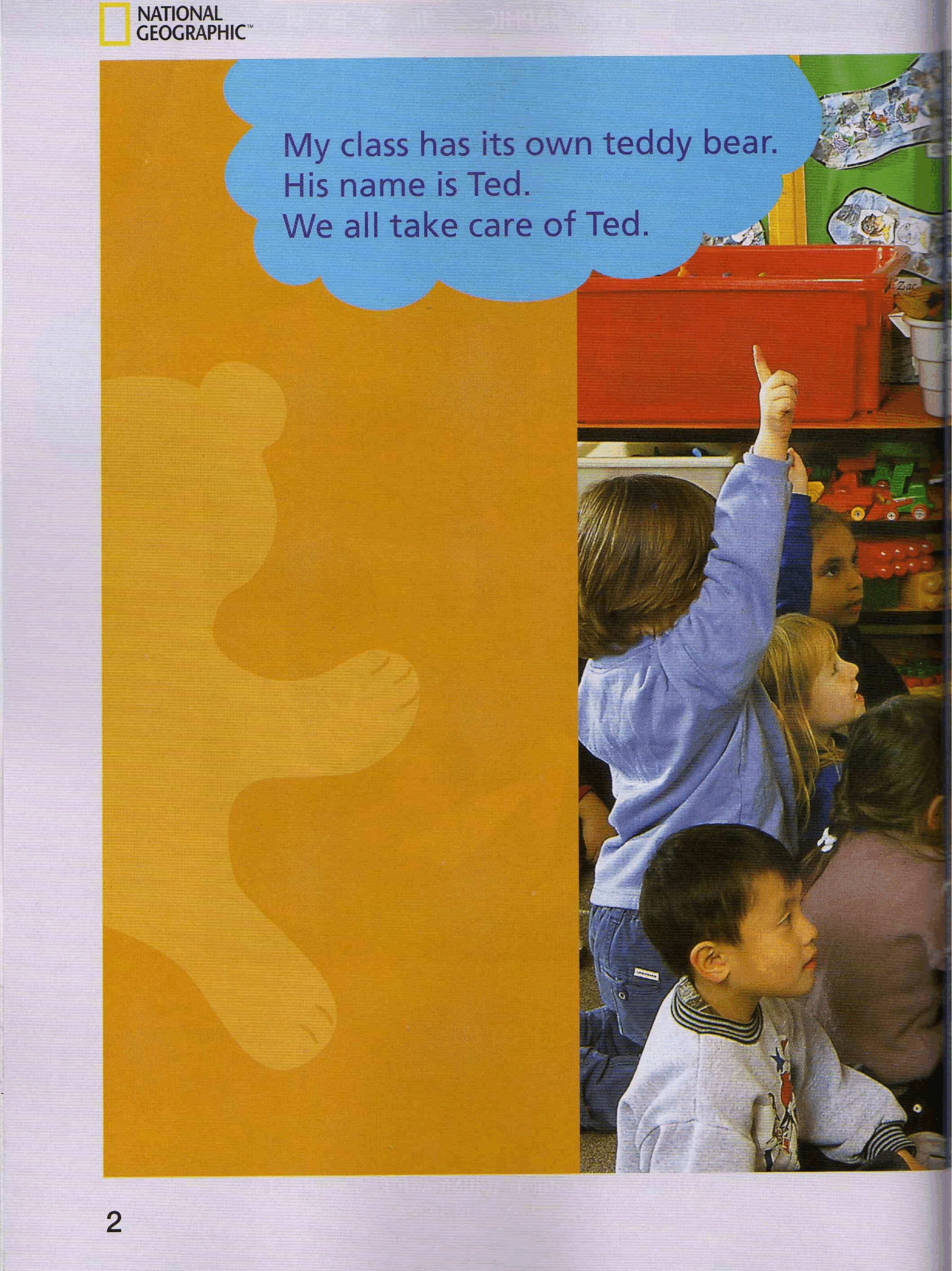 国家地理少儿百科提高级Early06 Class Teddy Bear 课文.pdf,第2页预览