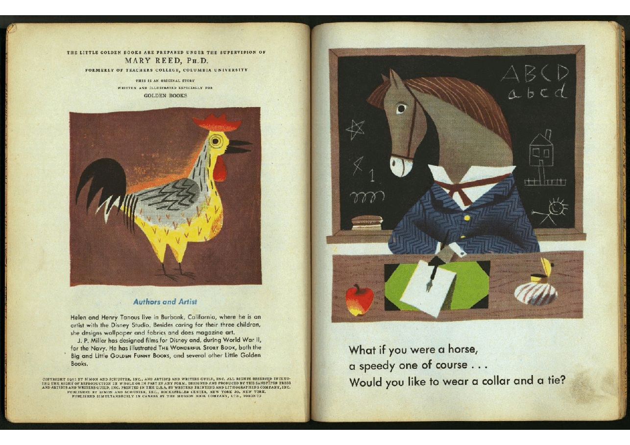 名家精选英语绘本Little Golden Book 0130 - What If (1951) (Freckled Derelict).pdf,第3页预览