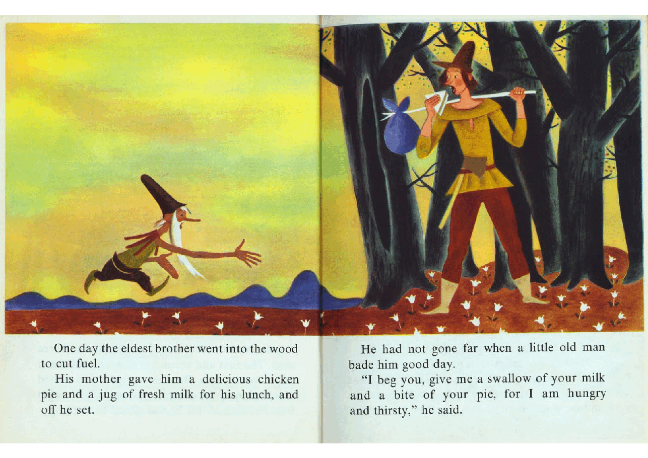名家精选英语绘本Tenggren's The Golden Goose (1954) (Little Golden Book) (goldengems).pdf,第4页预览