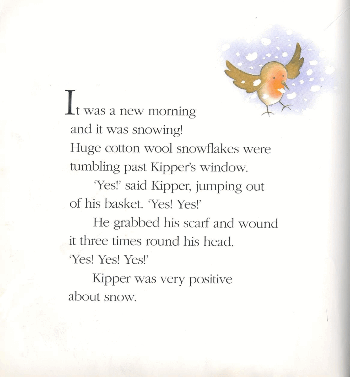 小狗卡皮系列绘本14册之Kipper's Snowy Day.pdf,第3页预览