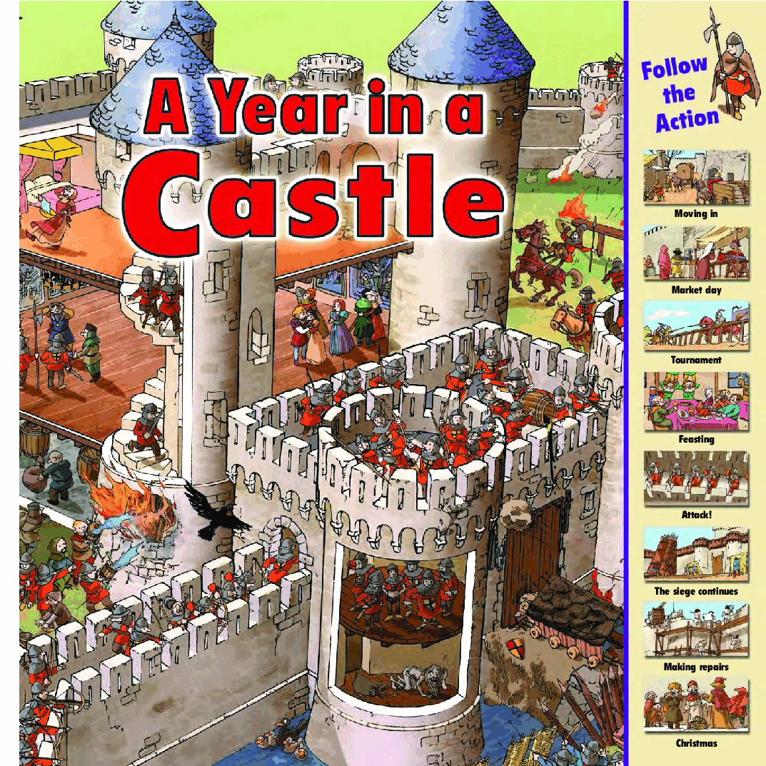 时间的流转英语绘本A Year in a Castle.pdf,第1页预览