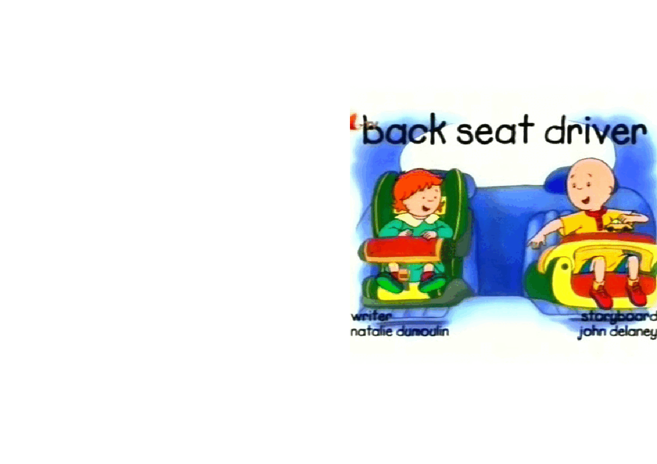 卡由英文绘本Back seat driver.pdf,第1页预览