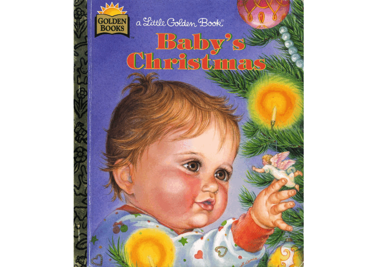 名家精选英语绘本Little Golden Book Baby's Christmas (GOLIATHscans).pdf,第1页预览