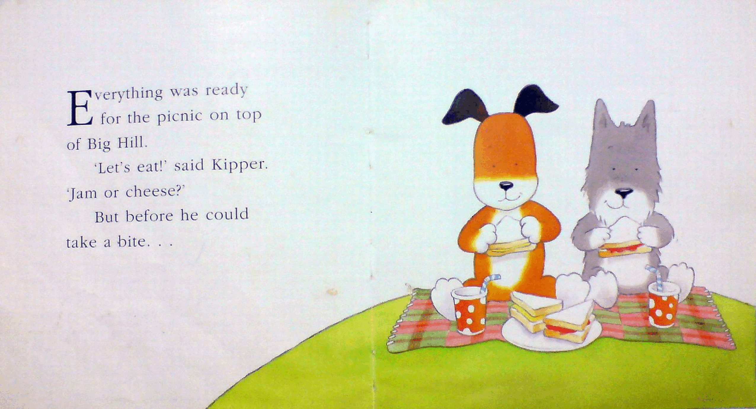 小狗卡皮系列绘本14册之Little_Kipper_Picnic.pdf,第3页预览