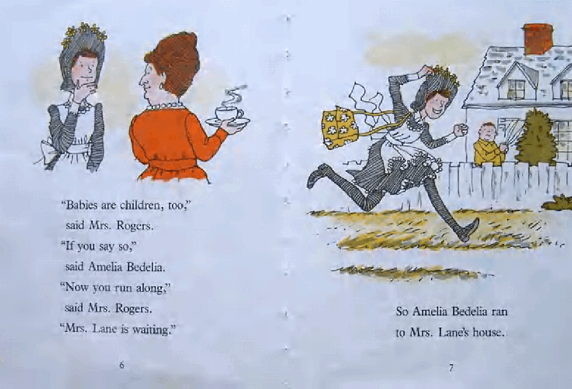 糊涂的女佣系列英文绘本Amelia Bedelia and the Baby.pdf,第2页预览