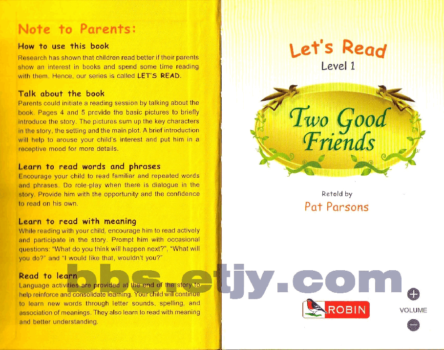 启蒙英语绘本good friends.pdf,第2页预览