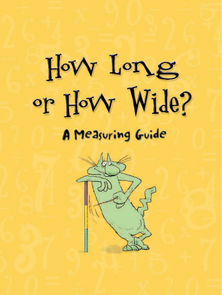 高清彩绘英文原版绘本How Long or How Wide - A Measuring Guide.pdf,第3页预览