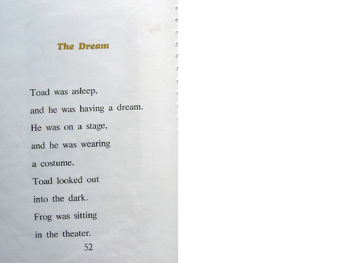 20本青蛙和蟾蜍英文绘本15 The Dream.pdf,第2页预览