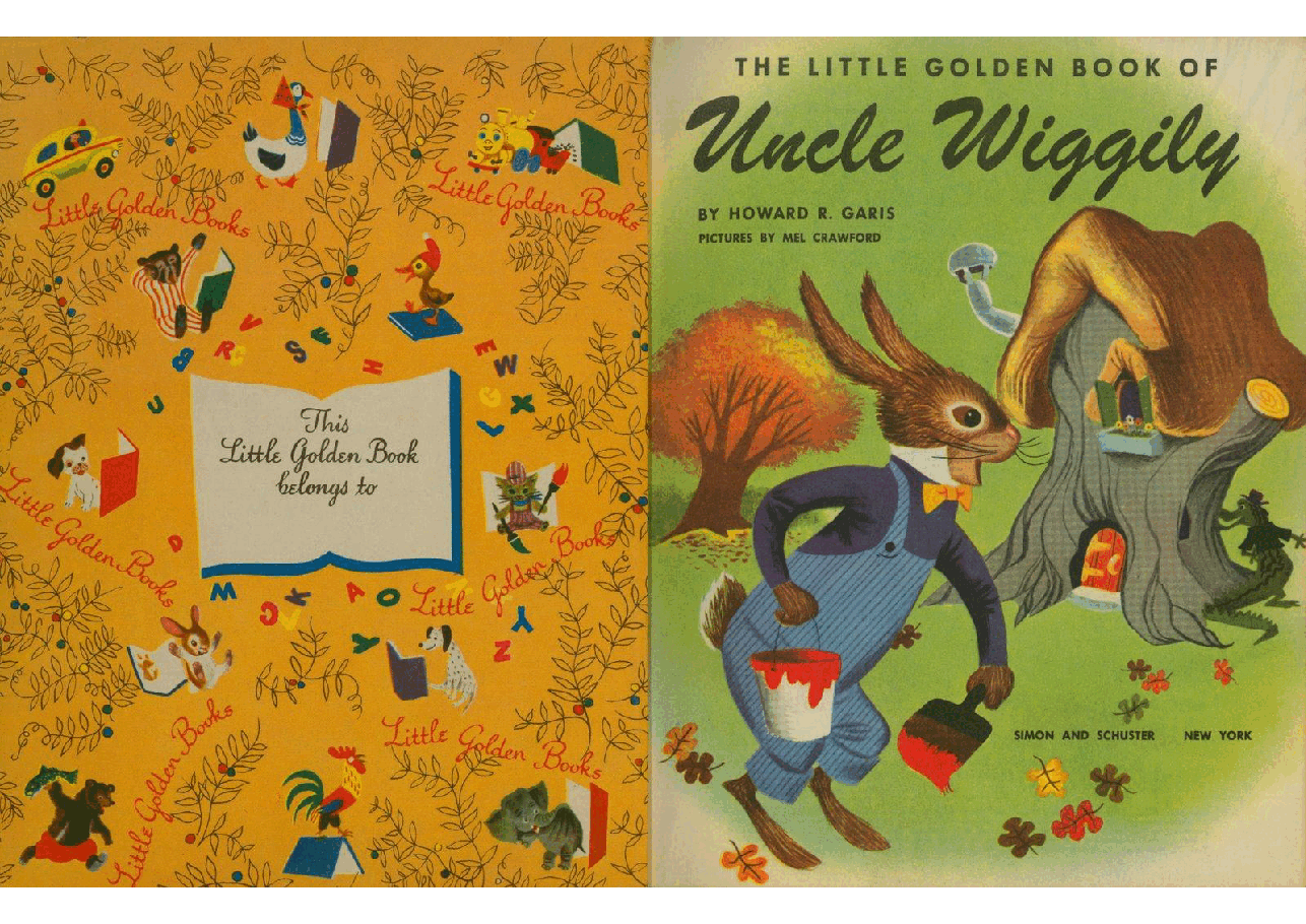 名家精选英语绘本Little Golden Book 0148 - Uncle Wiggily (1953) (goldengems).pdf，第2页预览