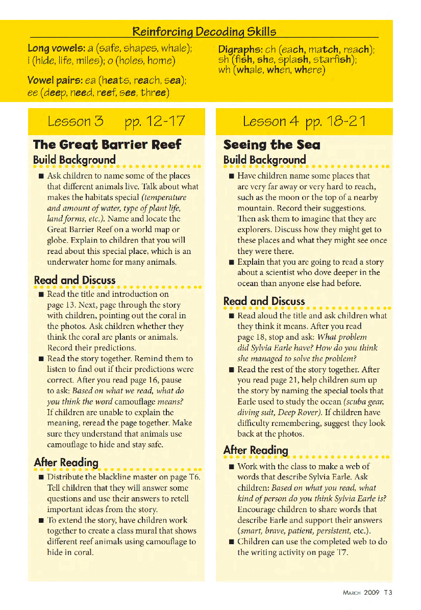 美国国家地理幼儿版march-young-explorer-teacher-guide.pdf,第3页预览