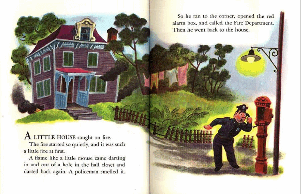 英语绘本A little Golden Books Five Little Fireman.pdf,第3页预览