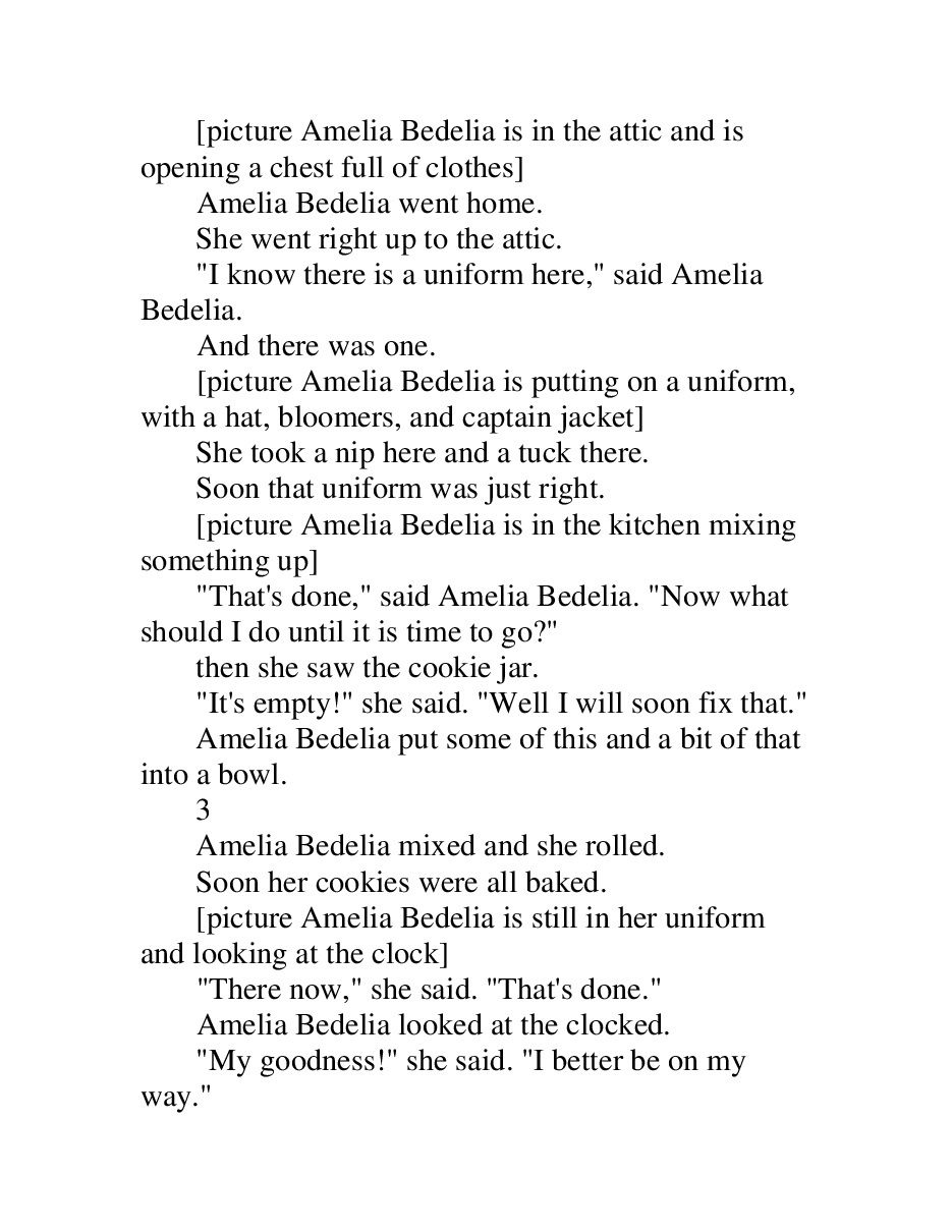 糊涂的女佣系列英文绘本Play Ball,Amelia Bedelia - Peggy Parish.pdf,第4页预览