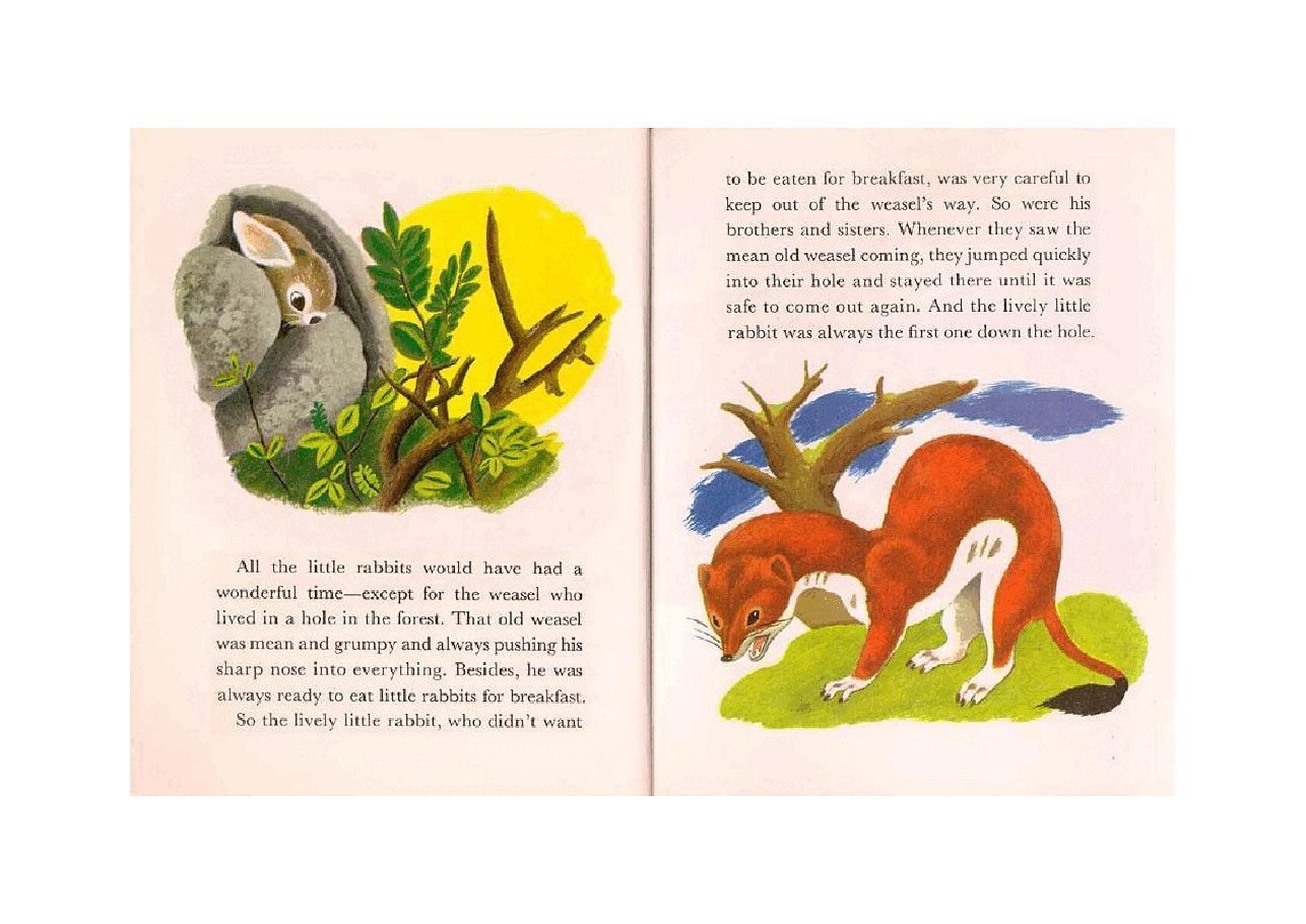 名家精选英语绘本Little Golden Book 0551 The Lively Little Rabbit (Little Golden Book 551) (1973).pdf,第4页预览