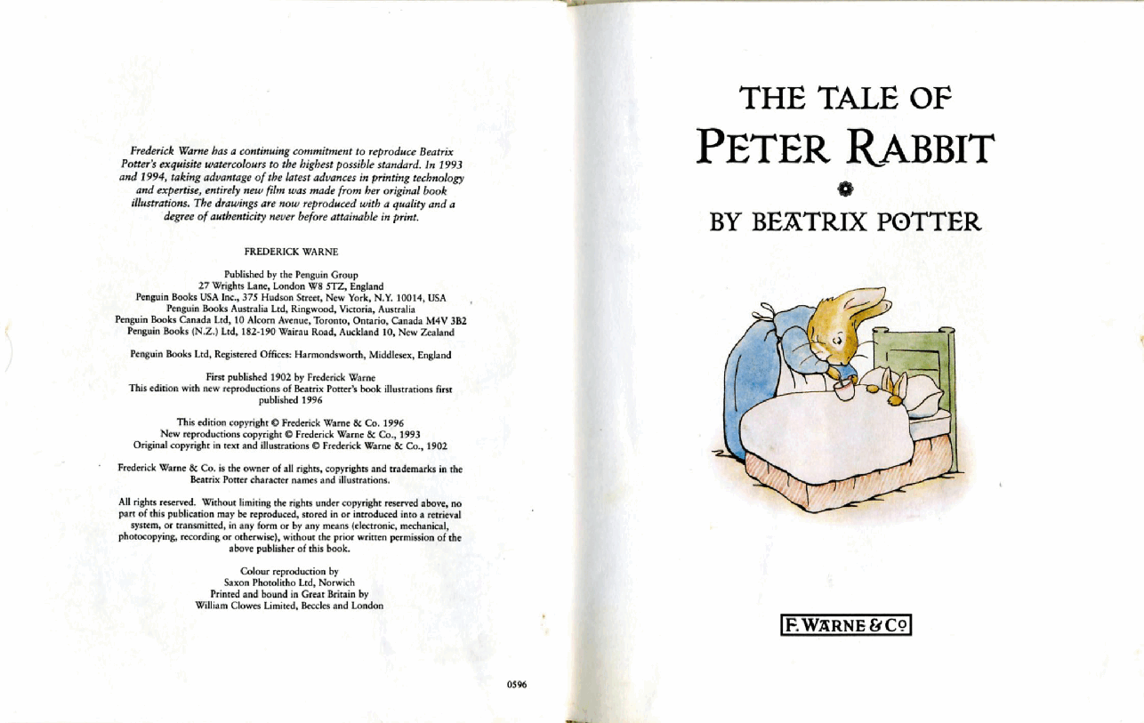 高清彩绘英文原版绘本The.Tale.of.Peter.Rabbit.pdf,第2页预览