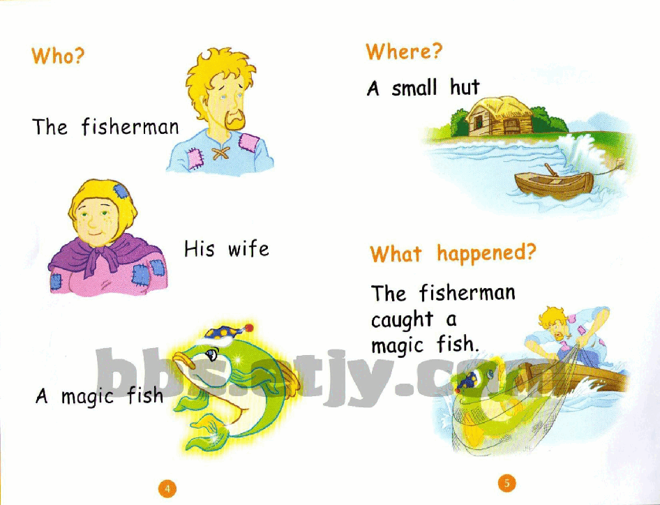 启蒙英语绘本magicfish.pdf,第3页预览