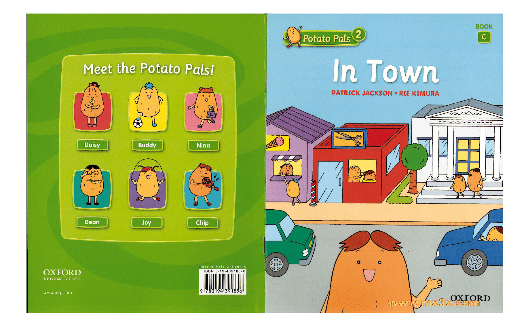 牛津马铃薯小子英文绘本Potato Pals 2C-In Town.pdf,第1页预览
