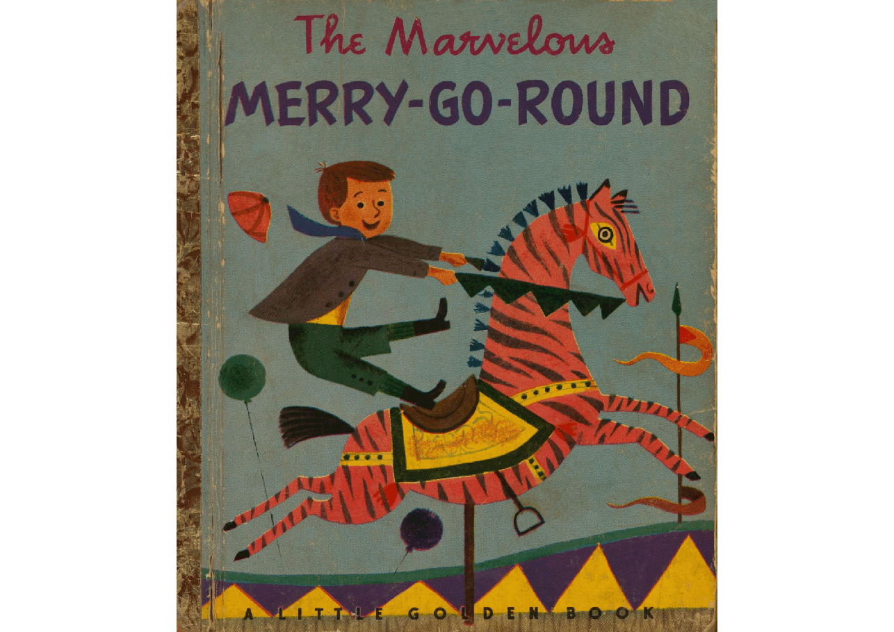 名家精选英语绘本Little Golden Book 0087 - The Marvelous Merry-Go-Round (1950) (goldengems).pdf,第1页预览