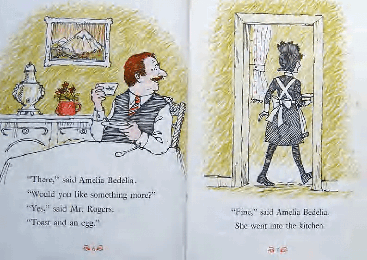 糊涂的女佣系列英文绘本Good Work,Amelia Bedelia .pdf,第3页预览