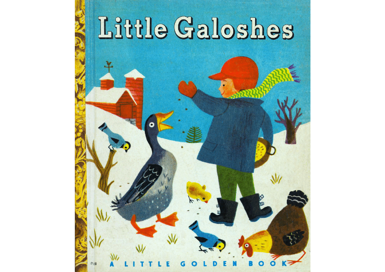 名家精选英语绘本Little Golden Book 0068 - Little Galoshes (1949) (goldengems).pdf,第1页预览