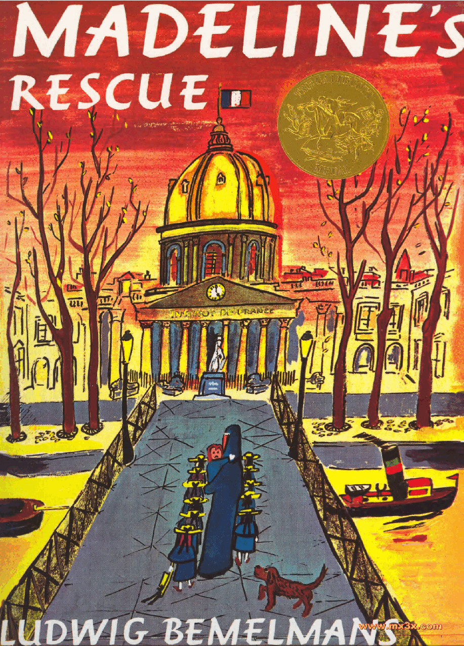 Madeline精选凯迪克大奖绘本玛德琳系列01 Madeline's Rescue 亲亲小狗.pdf,第1页预览
