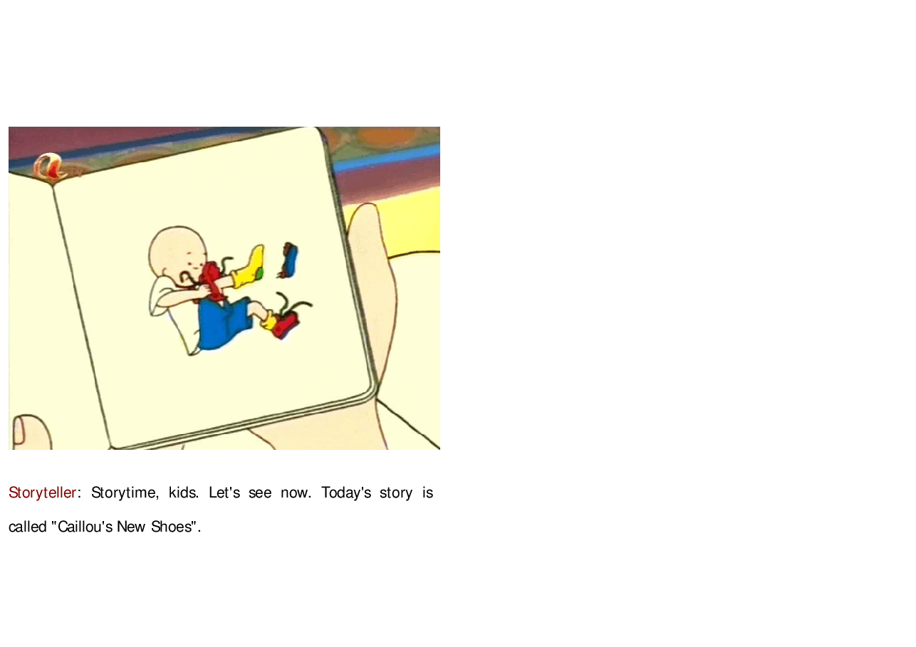 卡由英文绘本Caillou's new shoes.pdf,第2页预览