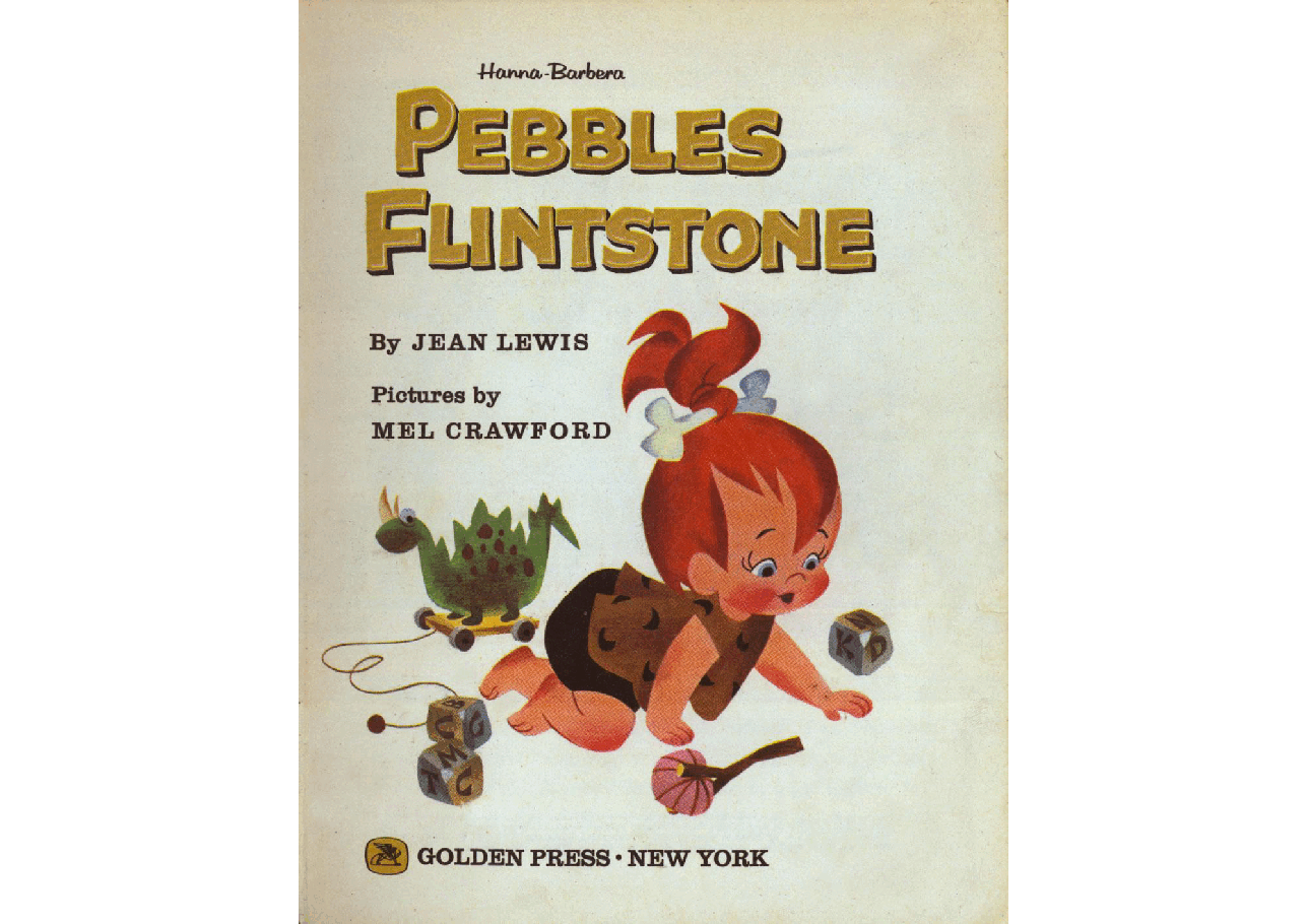 名家精选英语绘本Little Golden Book 0531 - Hanna-Barbera Pebbles Flintstone (1963) (Freckled Derelict).pdf,第2页预览
