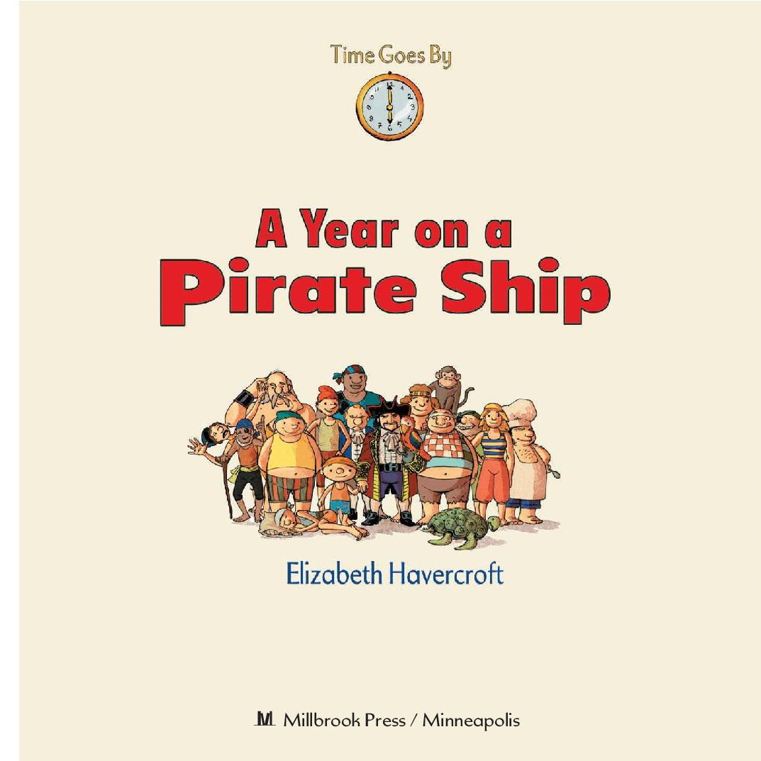 时间的流转英语绘本A Year on a Pirate Ship.pdf，第3页预览