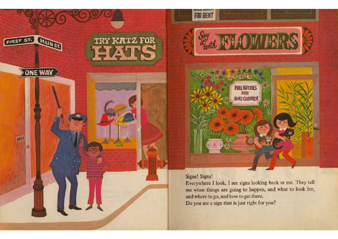 名家精选英语绘本Little Golden Book 0105 - Never Pat a Bear - A Book About Signs (1971) (goldengems).pdf,第3页预览