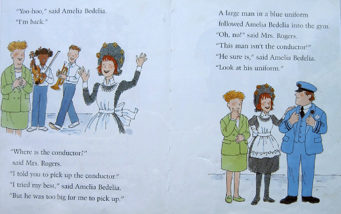 糊涂的女佣系列英文绘本Amelia Bedelia music.pdf，第2页预览