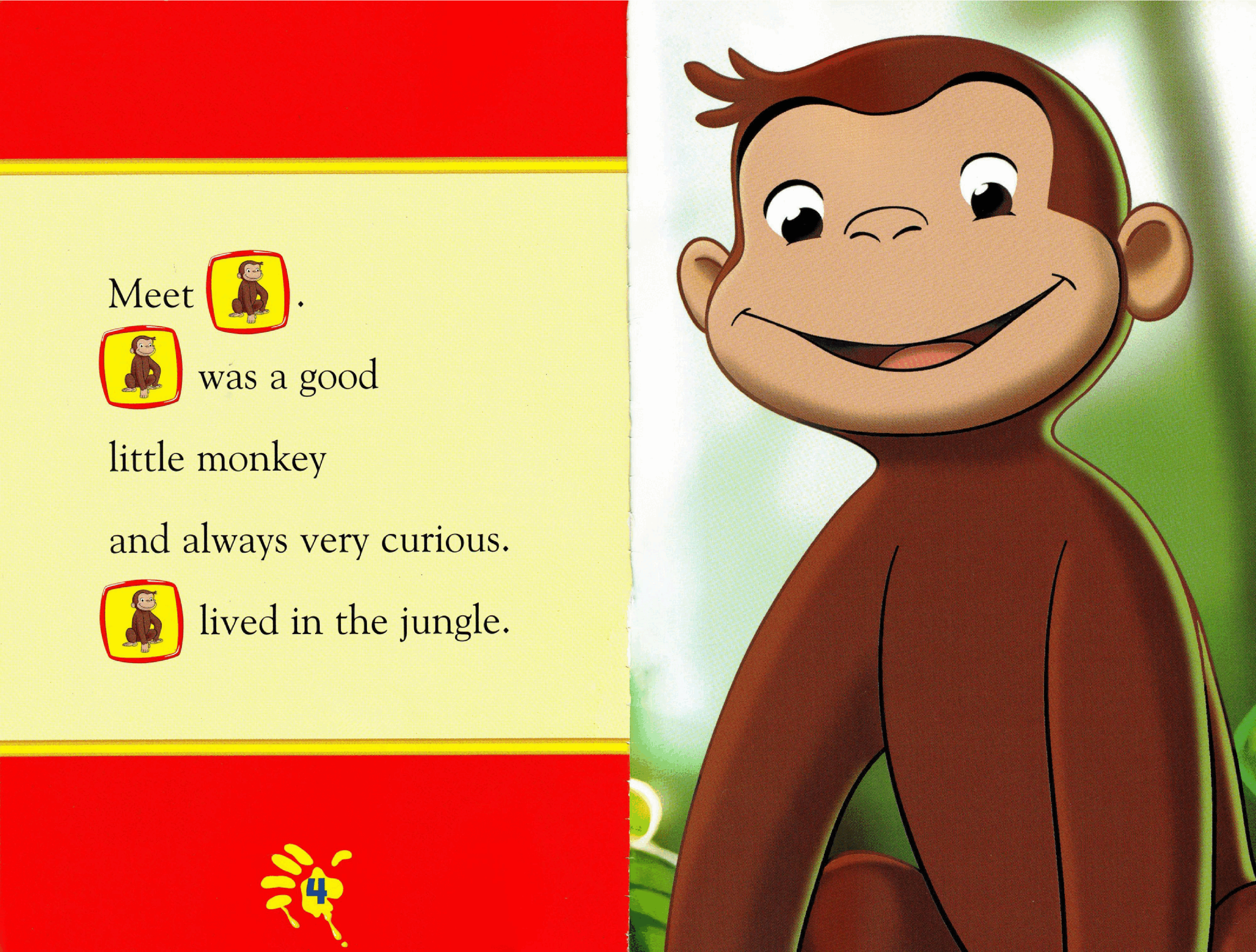好奇的乔治英文绘本系列Curious George Meet Curious George.pdf,第4页预览