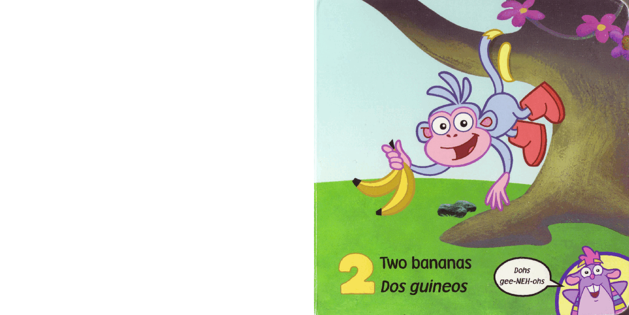 36本爱探险的朵拉英文绘本Count with Dora! (2002.Simon Spotlight-Nick Jr.) (Brainiac).pdf,第3页预览