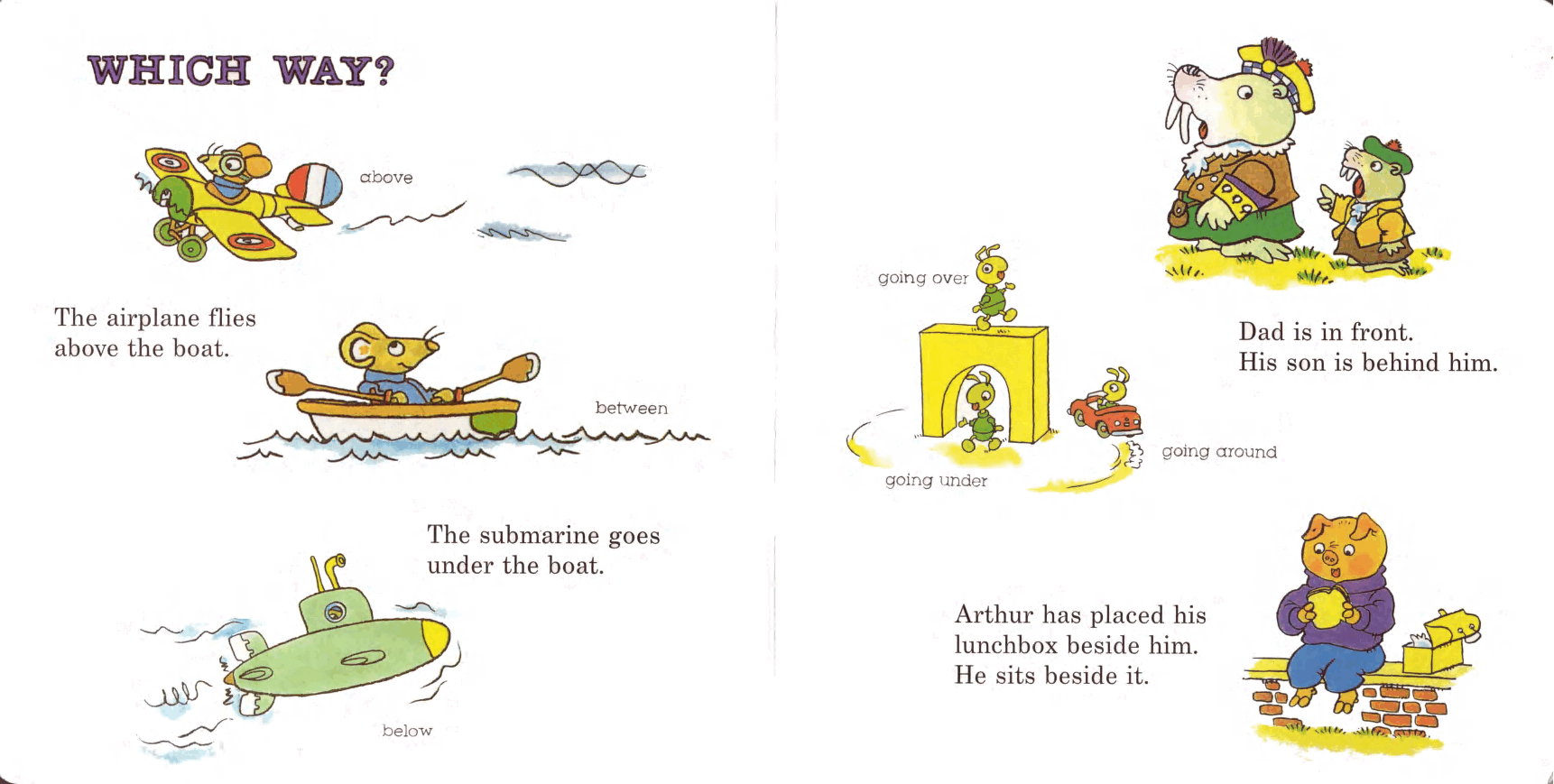 理查德斯凯瑞忙忙碌碌镇系列绘本16册[Richard_Scarry]Shapes & Opposites.pdf，第4页预览