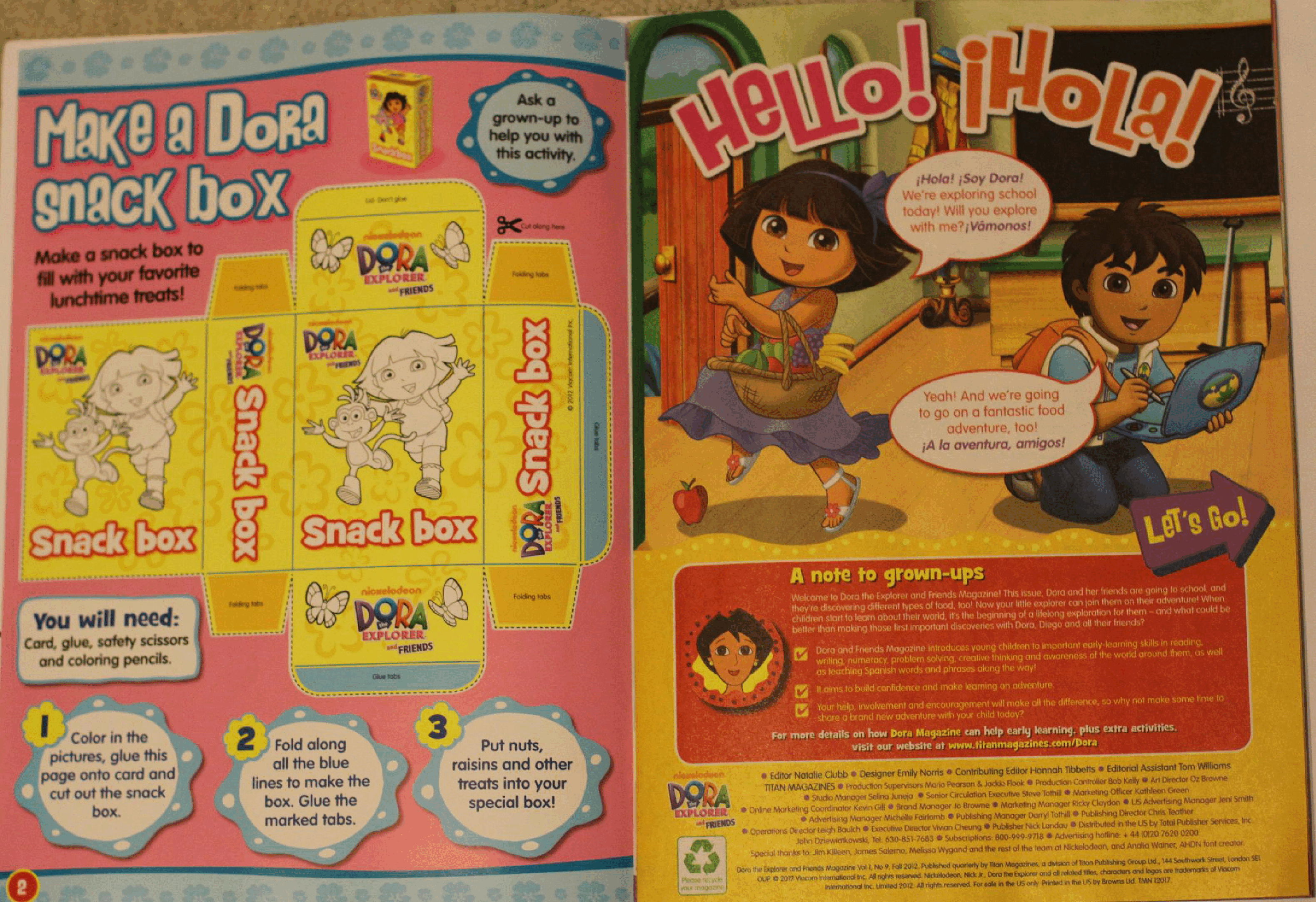 36本爱探险的朵拉英文绘本Dora Maga 2012.pdf,第2页预览