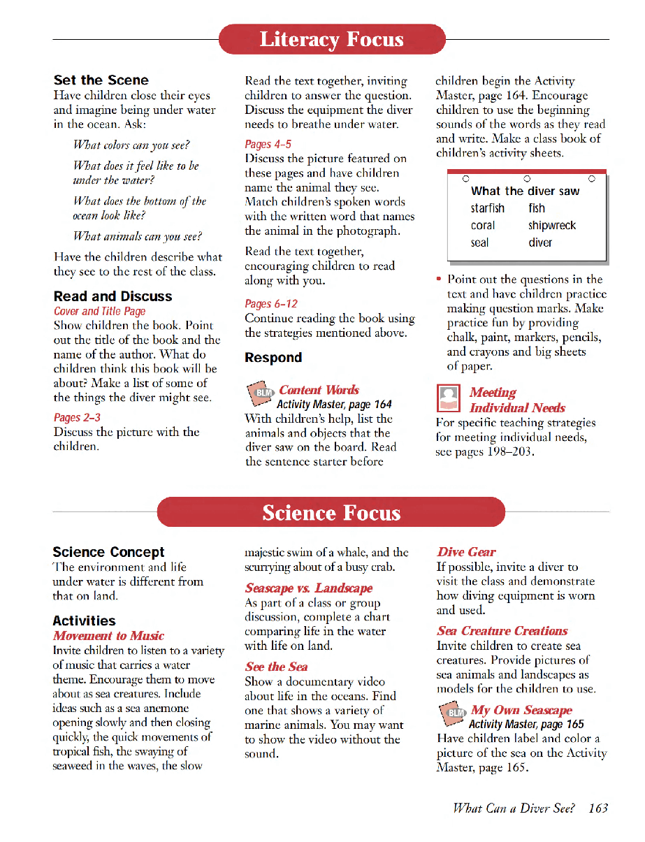 国家地理少儿百科入门级Emergent01 what can a diver see 教学指导.pdf，第2页预览