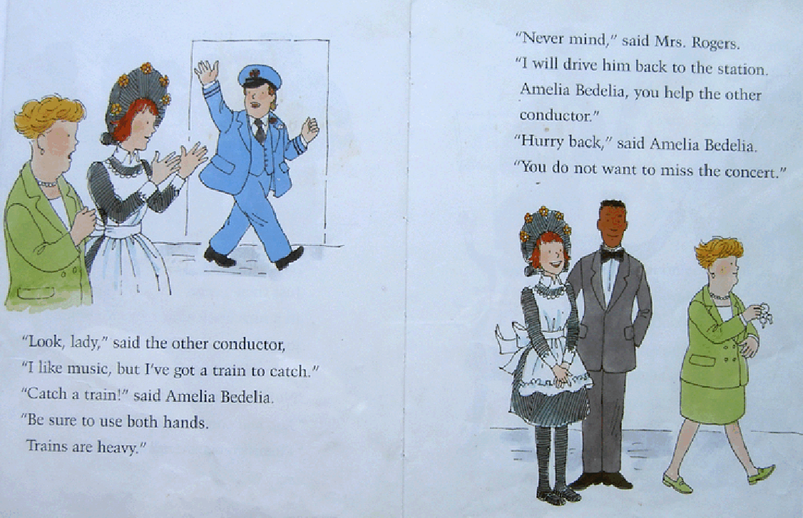 糊涂的女佣系列英文绘本Amelia Bedelia music.pdf，第4页预览