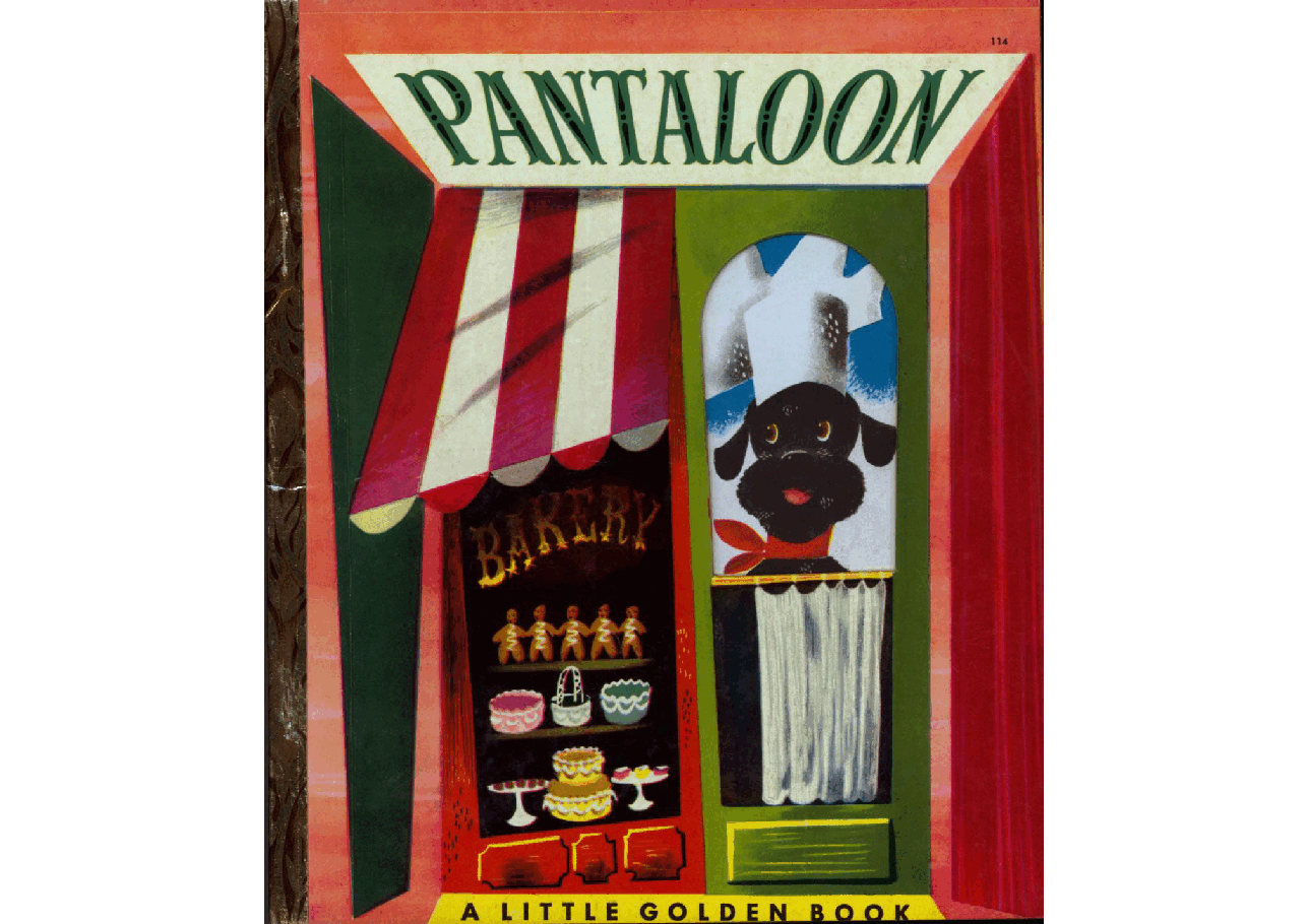 名家精选英语绘本Little Golden Book 0114 - Pantaloon (1951) (Freckled Derelict).pdf,第1页预览