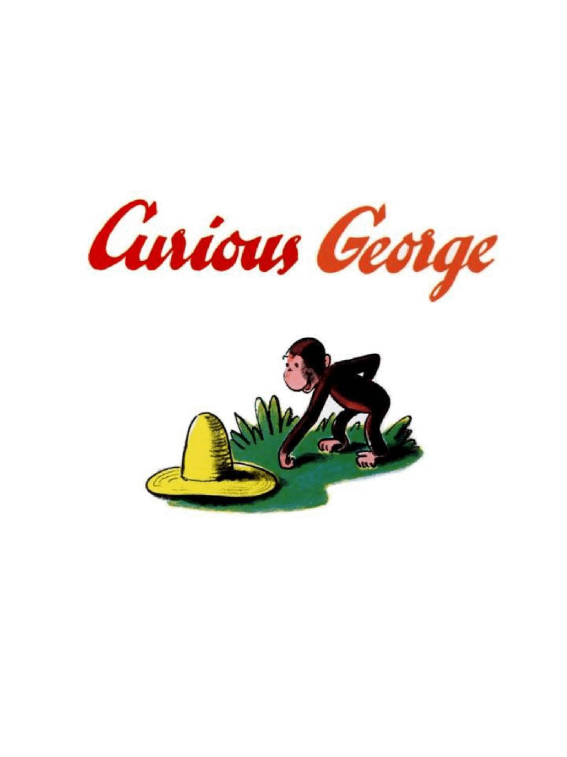 好奇的乔治英文绘本系列Curious George.pdf，第1页预览