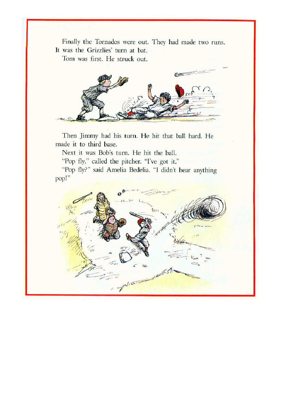 糊涂的女佣系列英文绘本Play Ball,Amelia Bedelia 1.pdf,第4页预览