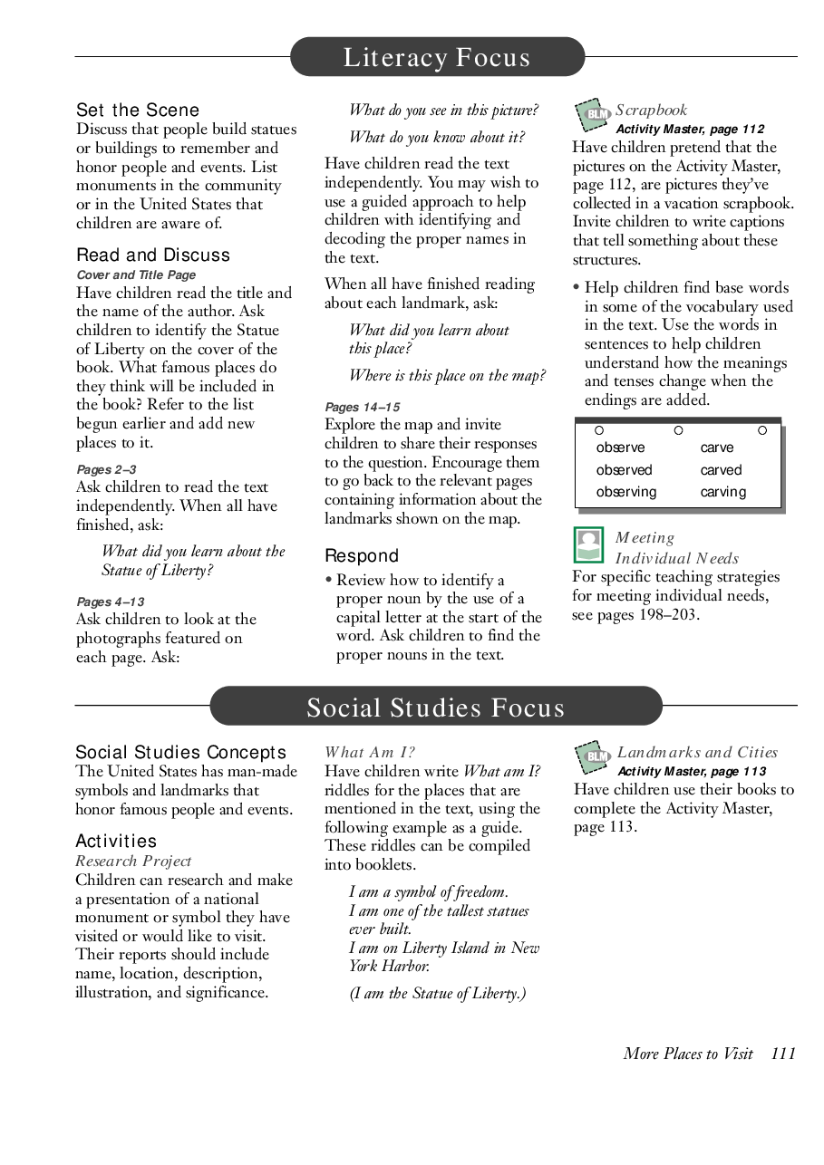 国家地理百科流利级英文绘本Fluent16 more places to visit 教学指导.pdf,第2页预览