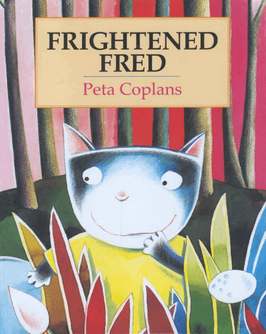高清彩绘英文原版绘本Frightened Fred.pdf,第1页预览
