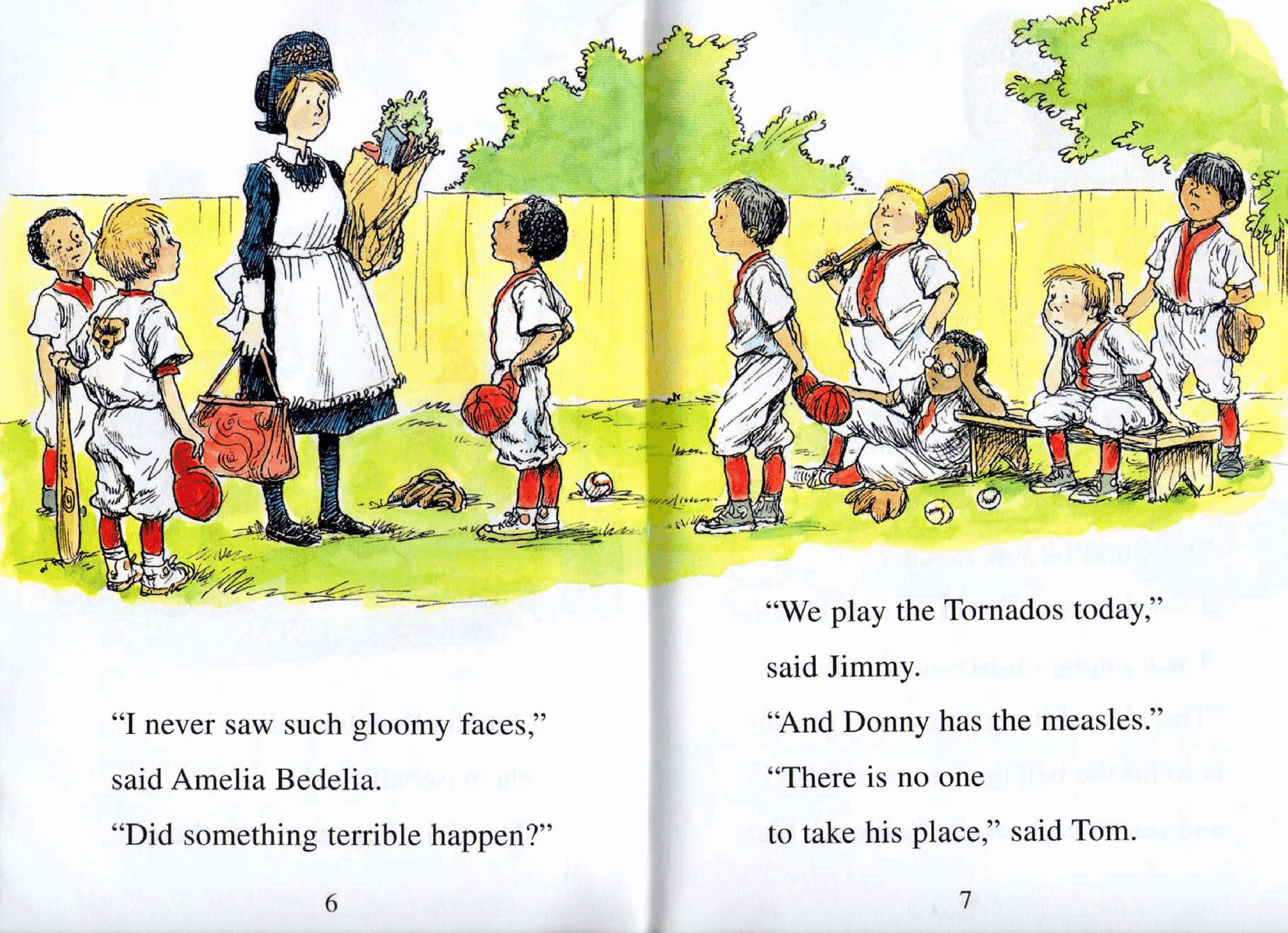 糊涂的女佣系列英文绘本Play Ball,Amelia Bedelia.pdf,第3页预览